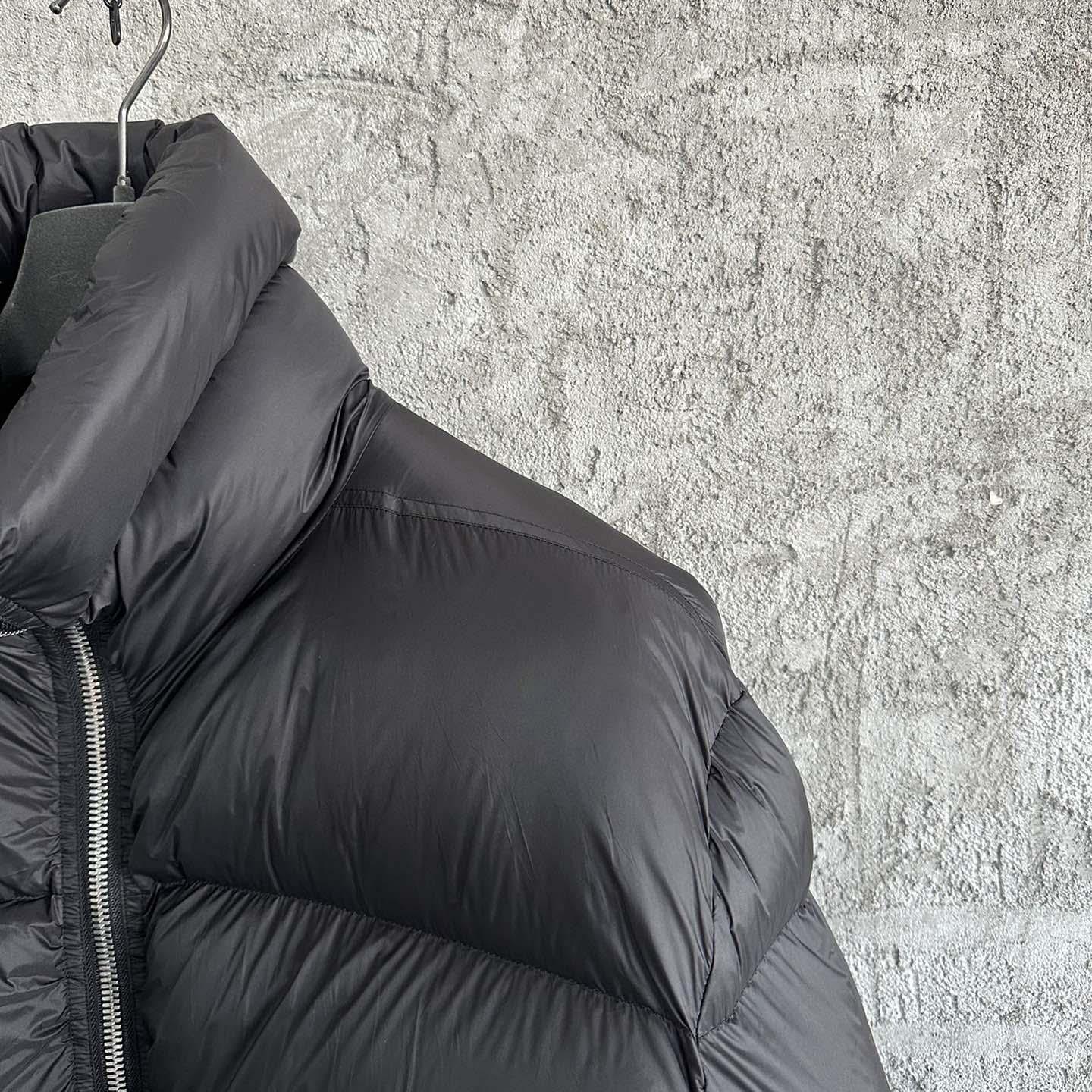 Rick Owens Turtle Nylon Cropped Puffer Jacket  - DopestKickz