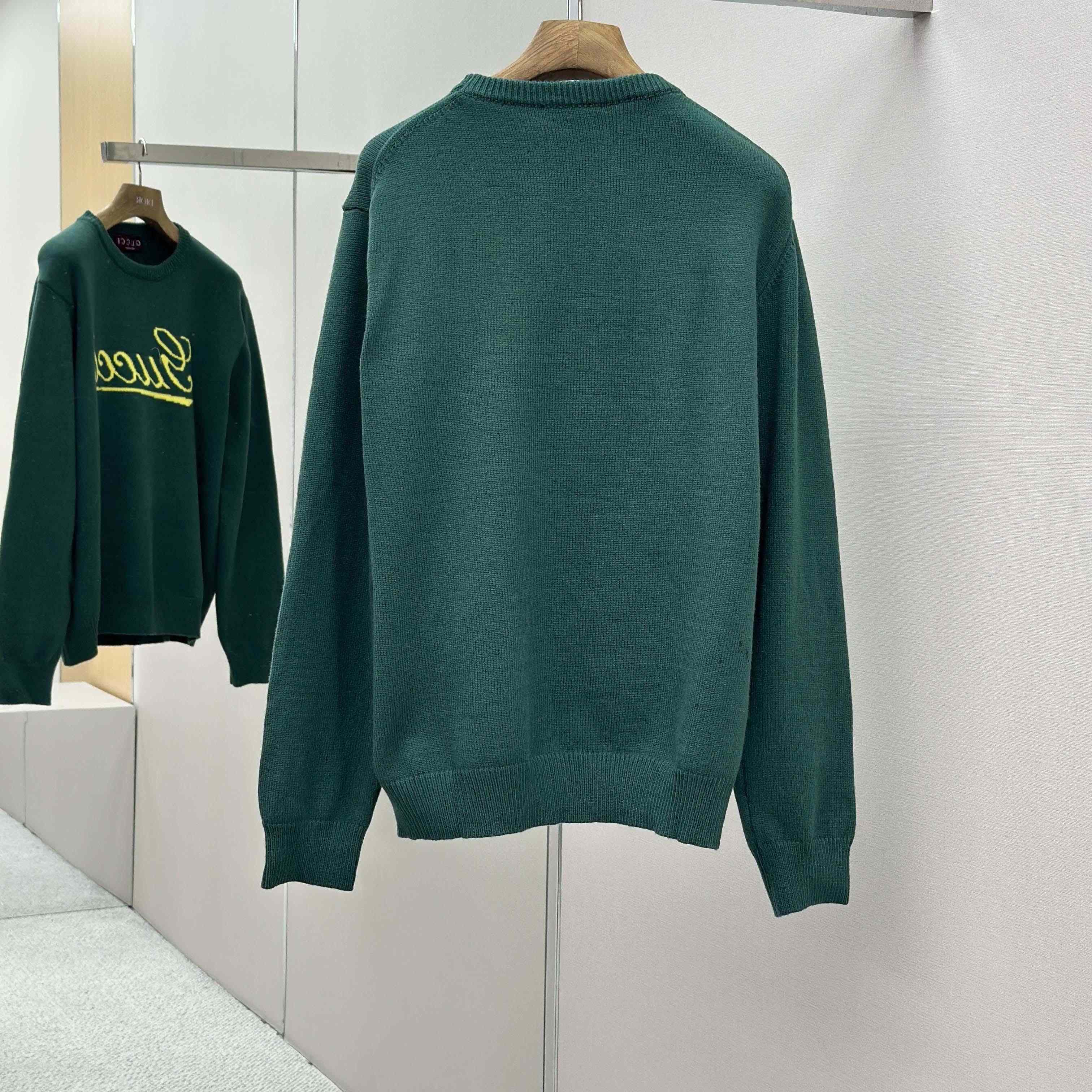 Gucci Knit Wool Sweater With Intarsia - DopestKickz