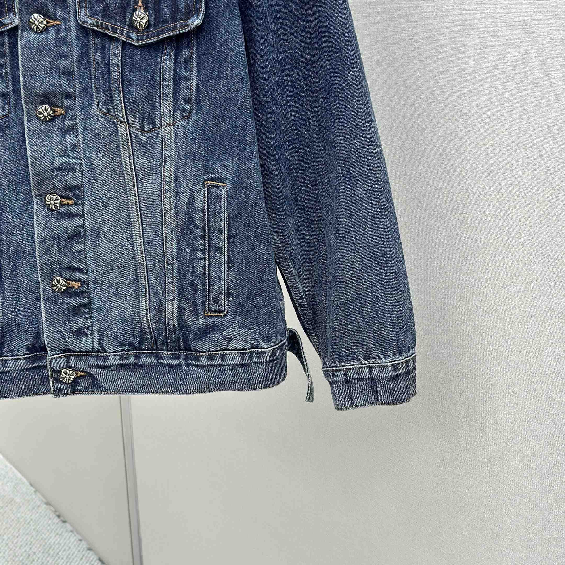 Chrome Hearts Denim Jacket - DopestKickz