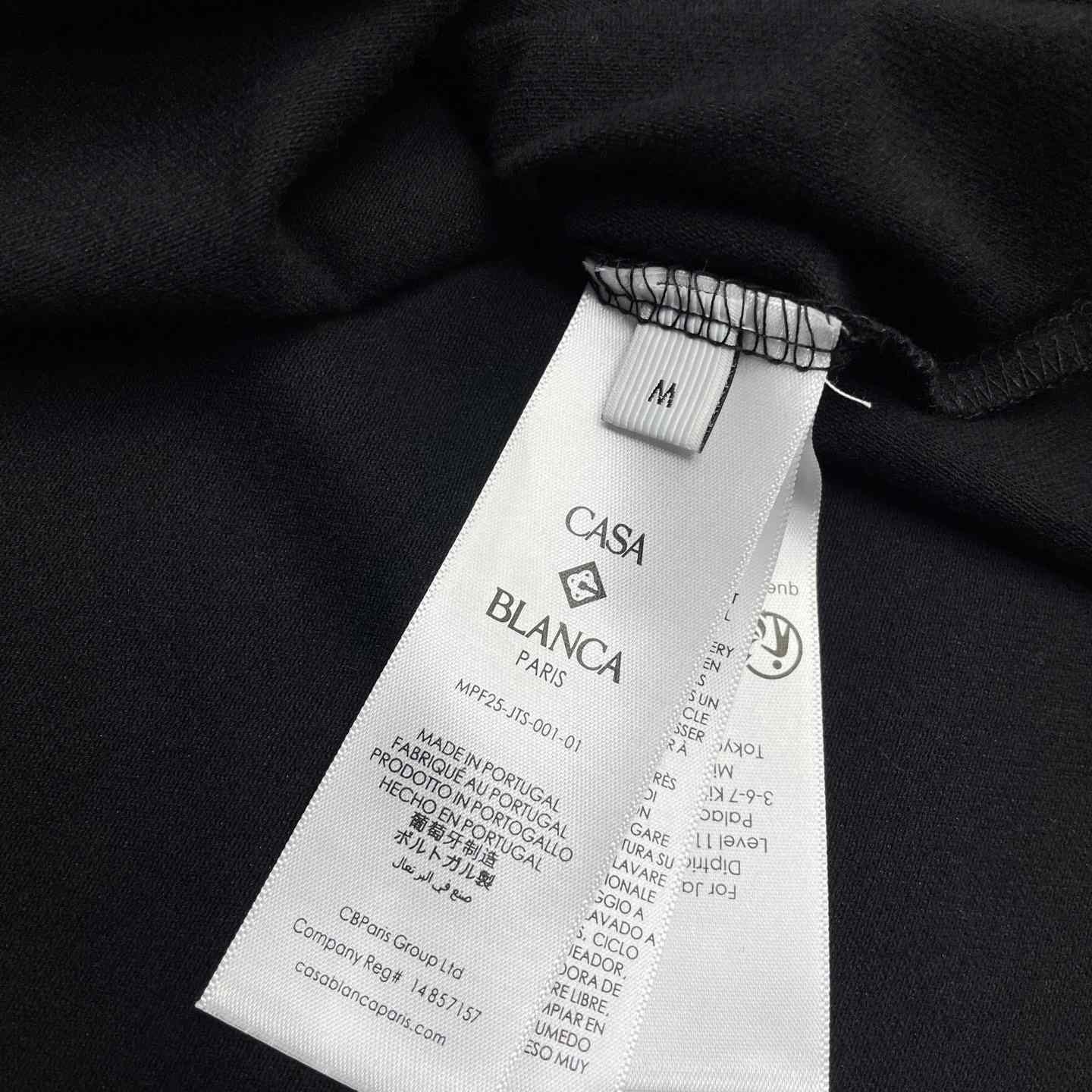 Casablanca Laurel Pique Short Sleeve Polo Shirt    c1098 - DopestKickz