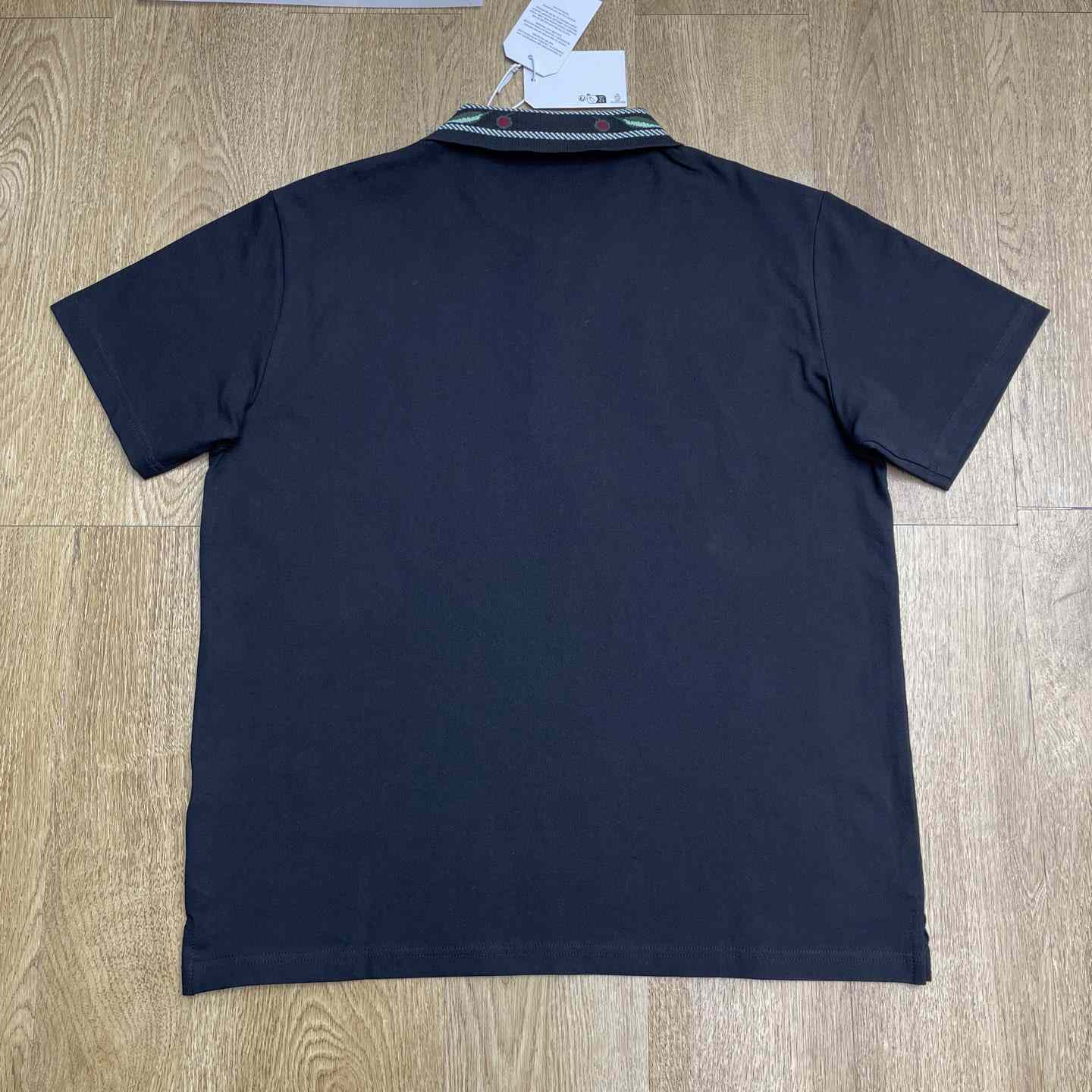 Casablanca Laurel Pique Short Sleeve Polo Shirt    c1098 - DopestKickz