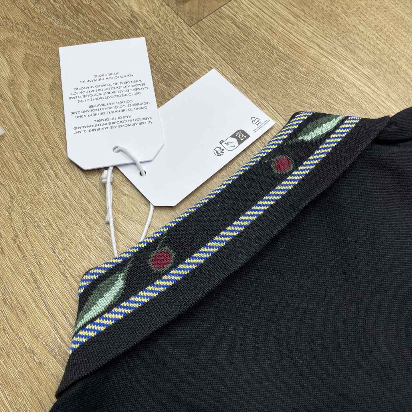 Casablanca Laurel Pique Short Sleeve Polo Shirt    c1098 - DopestKickz