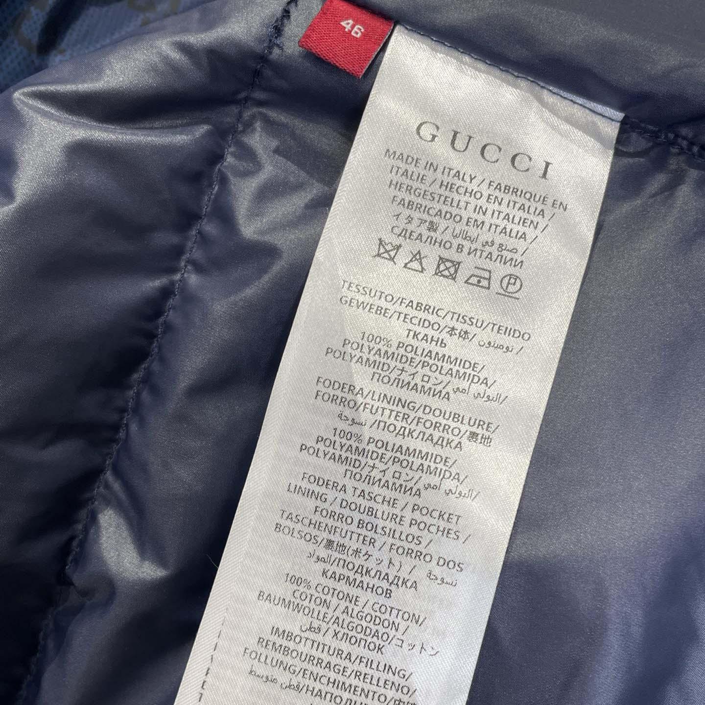 Gucci Printed Poplin Tech Zip Jacket - DopestKickz