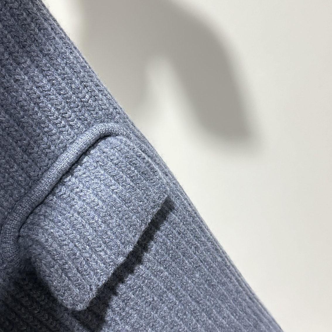 Bottega Veneta Felted Wool Knitted Coat - DopestKickz