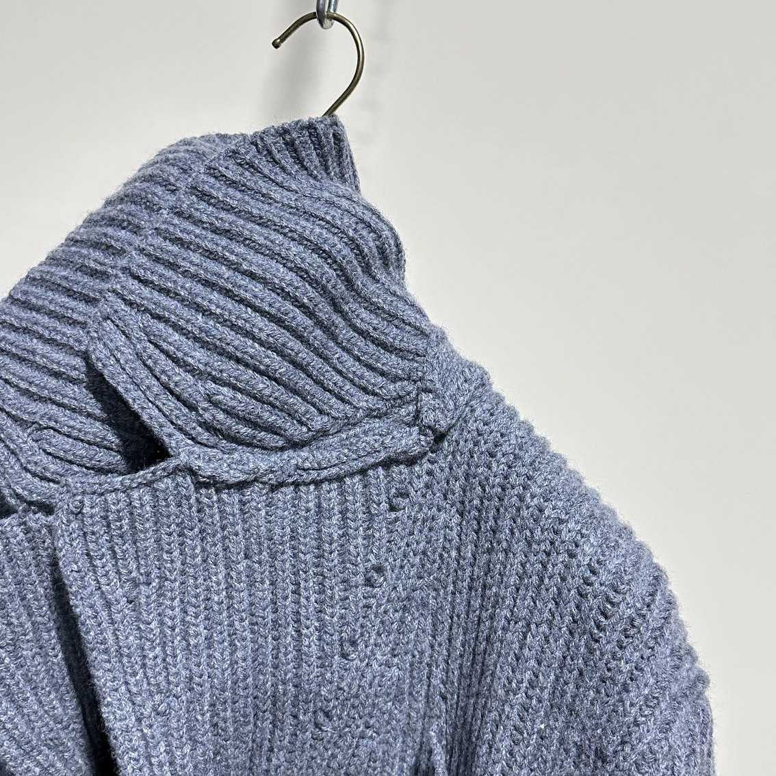 Bottega Veneta Felted Wool Knitted Coat - DopestKickz