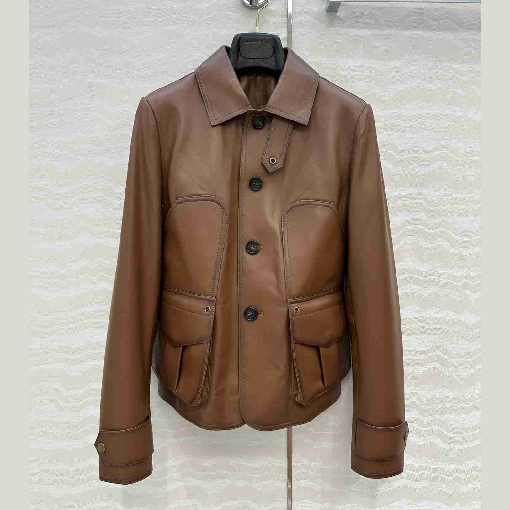 Ralph Lauren Naylor Leather Jacket - DopestKickz