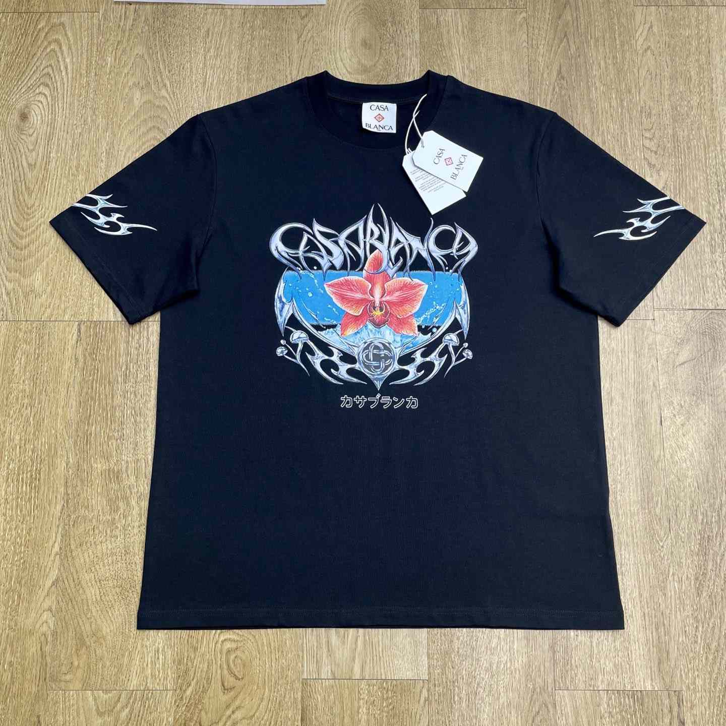 Casablanca Blades Oversized Short Sleeve T-Shirt   C1084 - DopestKickz