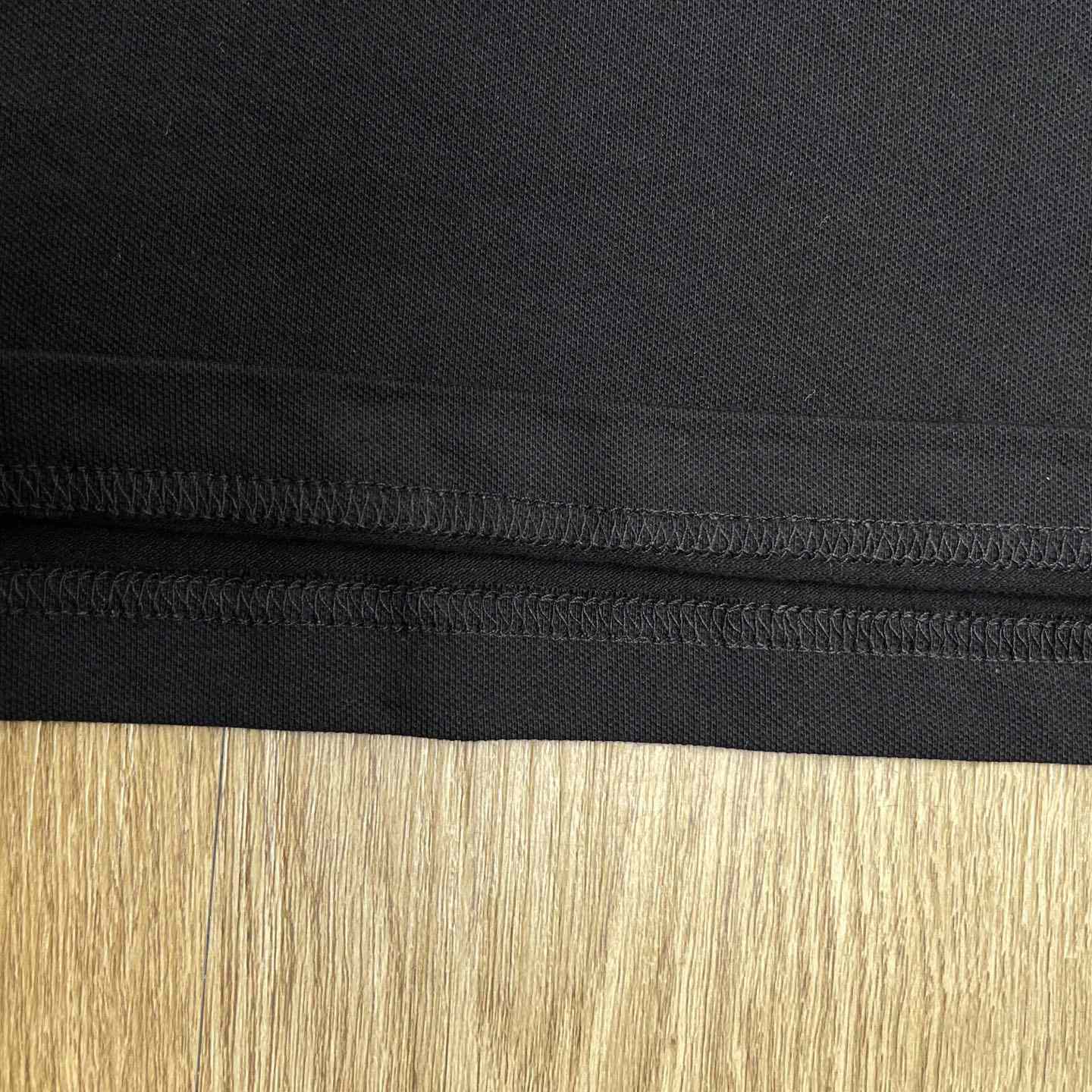 Casablanca Chenille Collar Raglan Polo Shirt   c1107 - DopestKickz