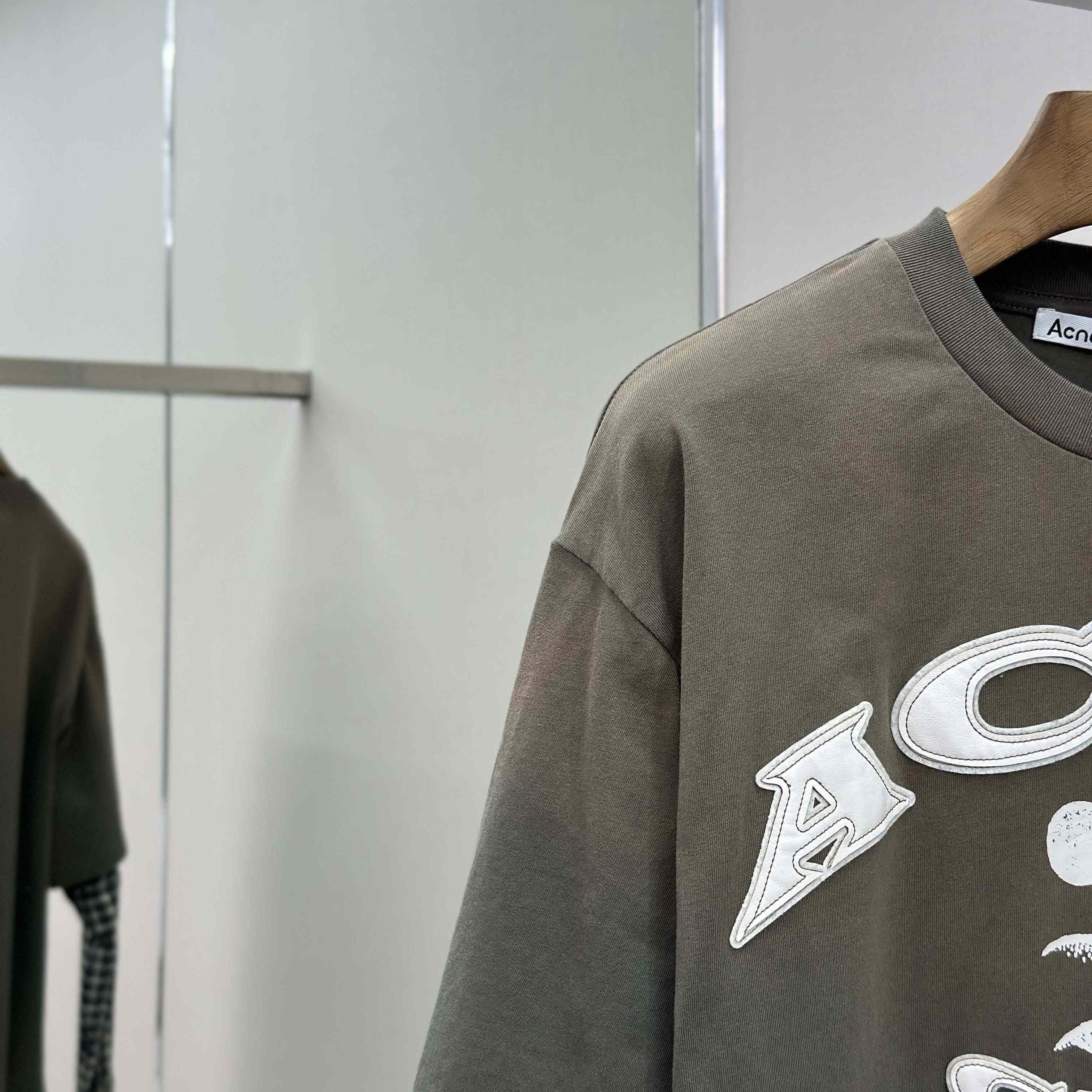 Acne Studios Layered Logo T-shirt - DopestKickz