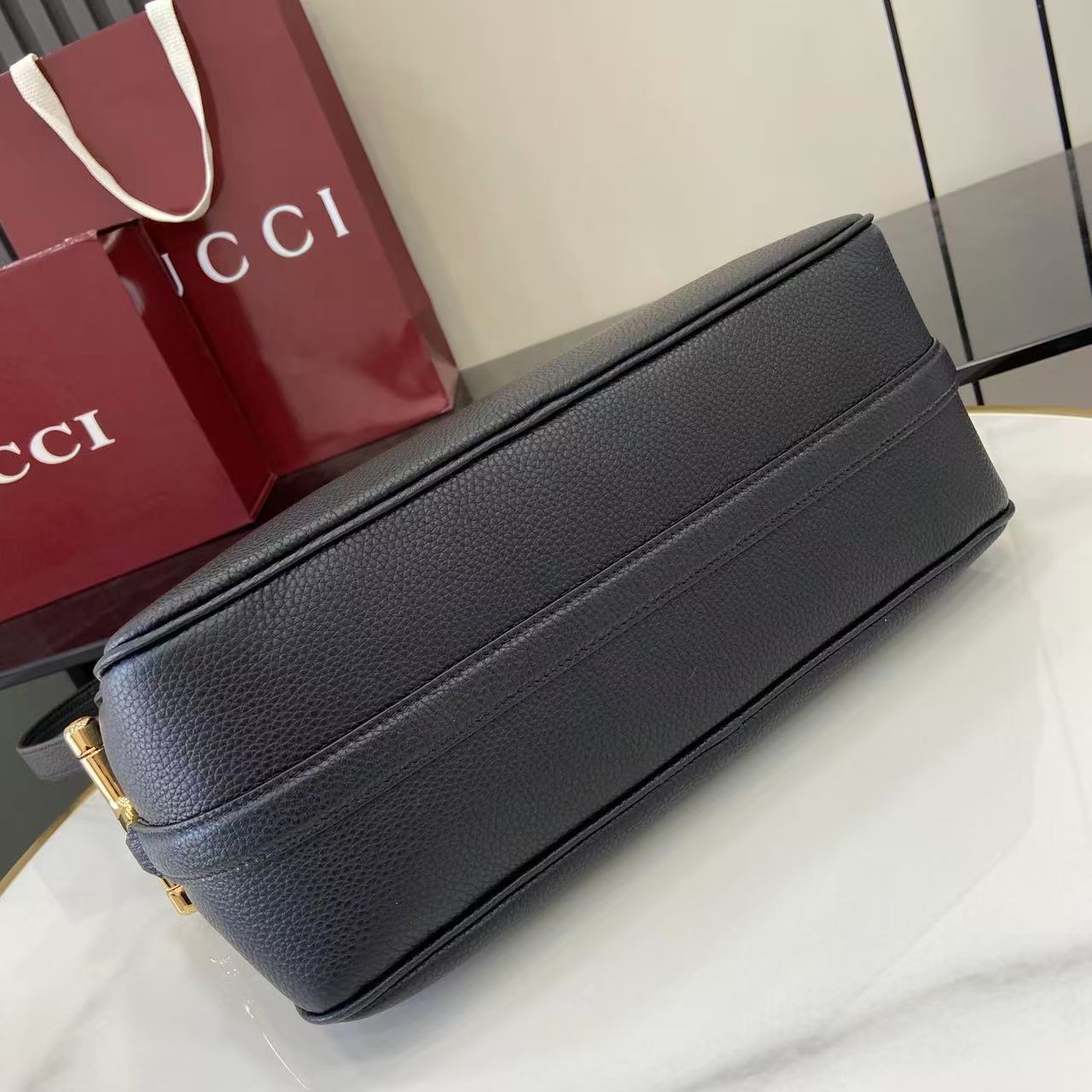 Gucci Half Horsebit Medium Shoulder Bag - DopestKickz