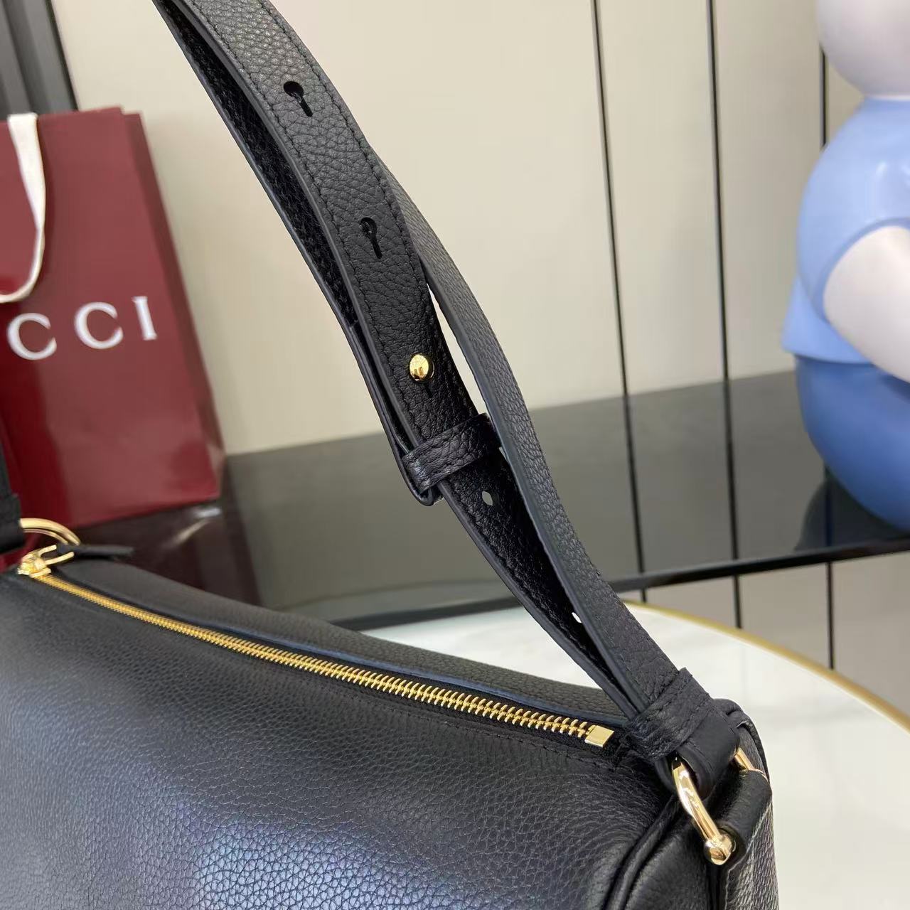 Gucci Half Horsebit Medium Shoulder Bag - DopestKickz
