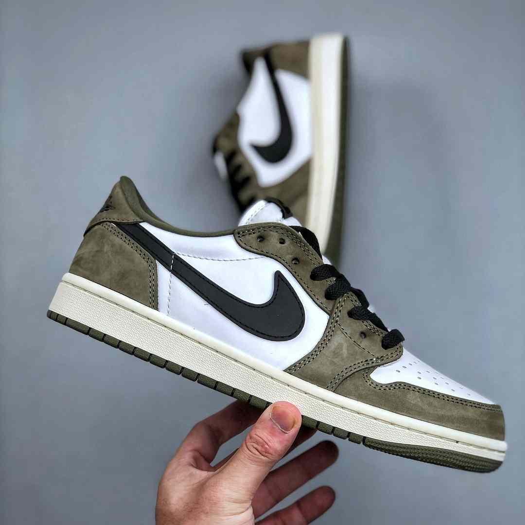 Air Jordan 1 Low OG “Medium Olive” HQ6998-200 - DopestKickz