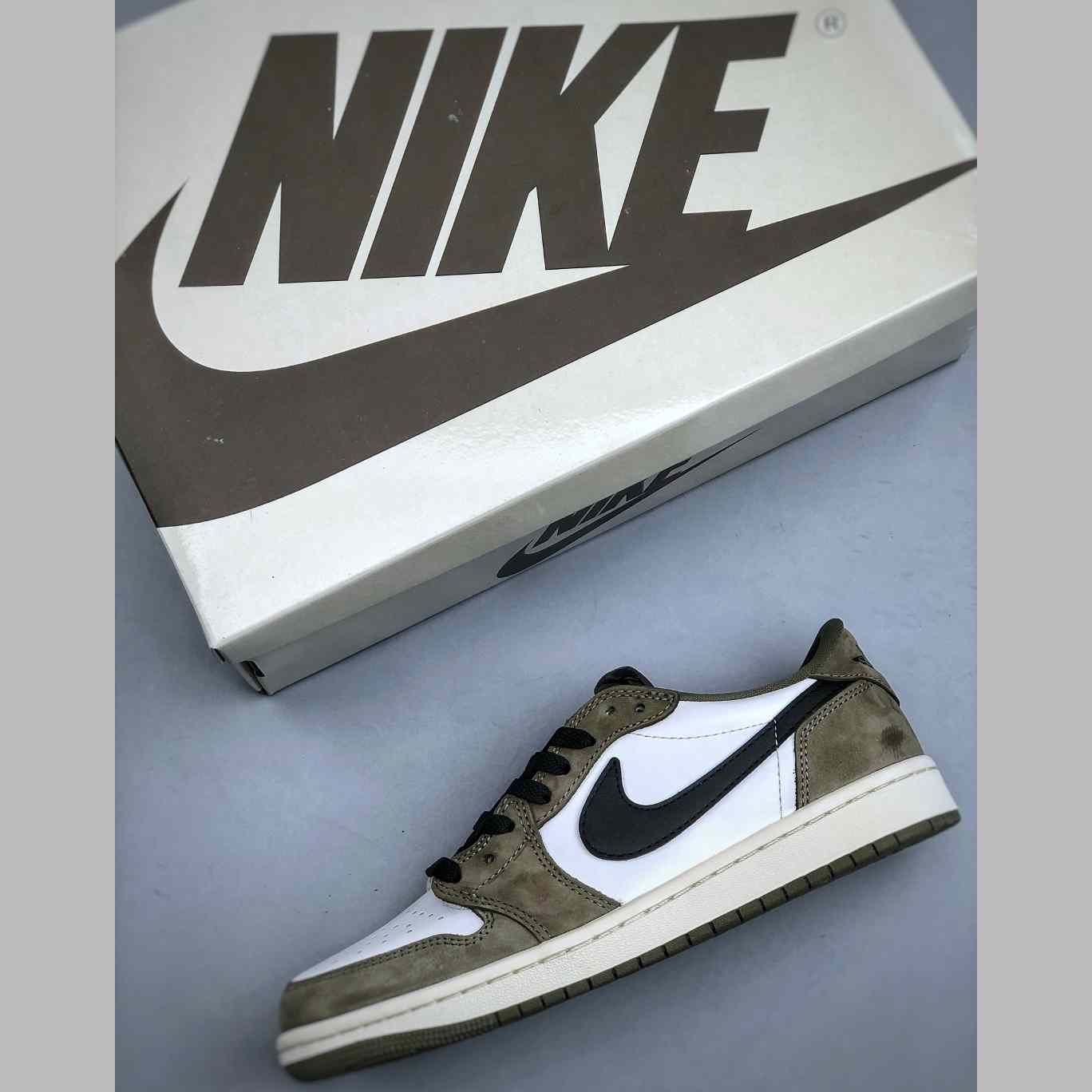 Air Jordan 1 Low OG “Medium Olive” HQ6998-200 - DopestKickz