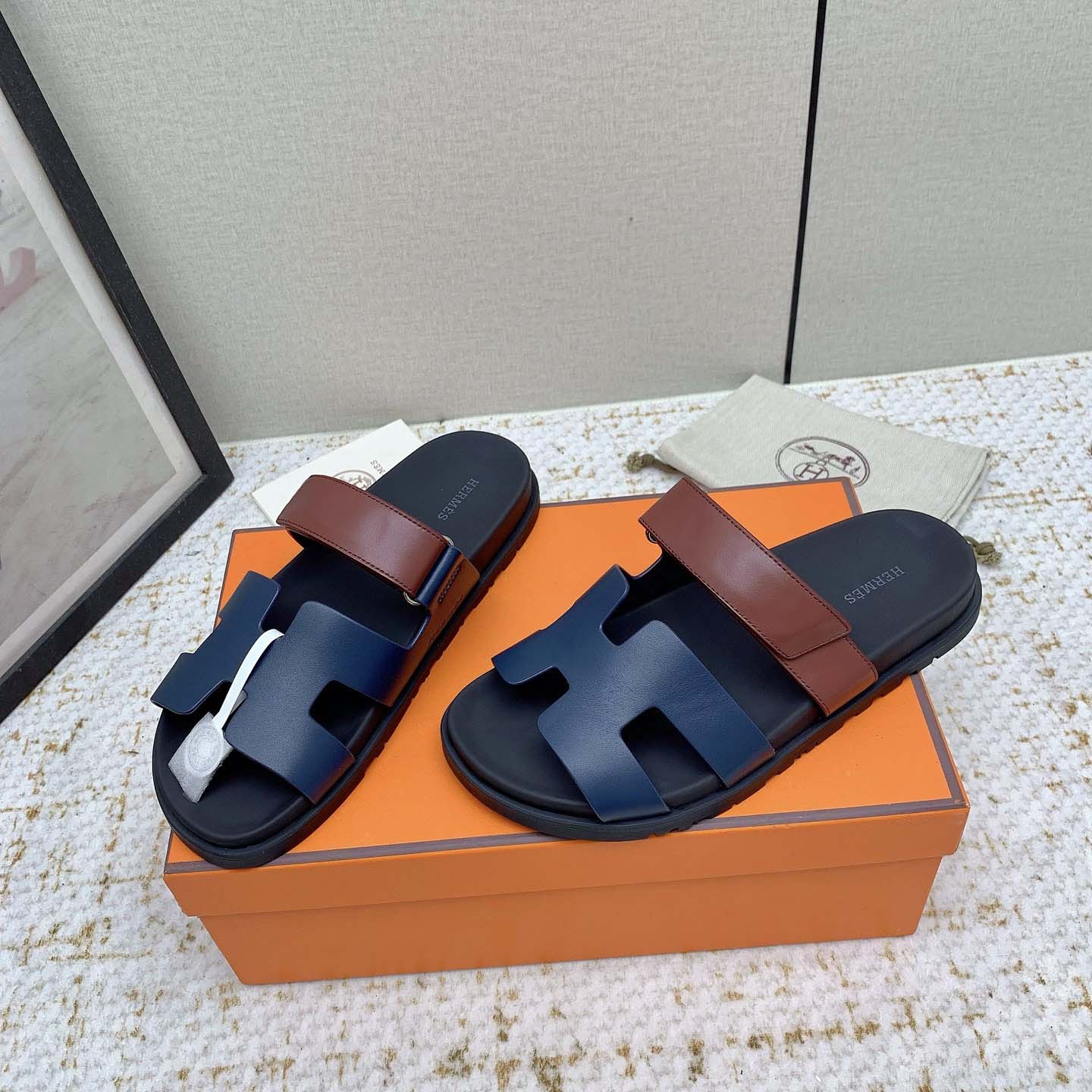 Hermes Chypre Sandal - DopestKickz