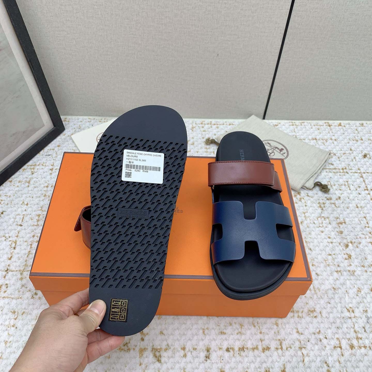Hermes Chypre Sandal - DopestKickz
