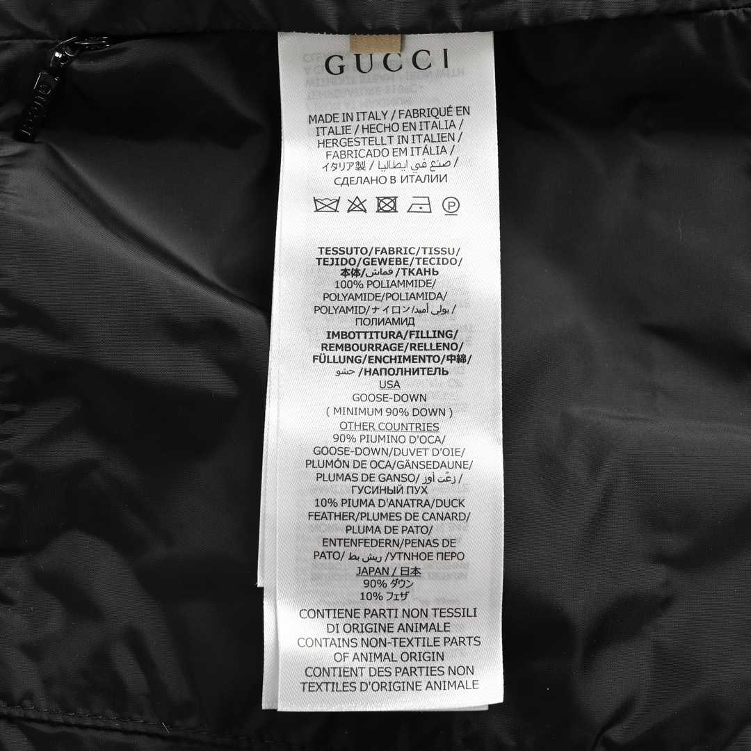 Gucci GG Nylon Canvas Down Jacket - DopestKickz
