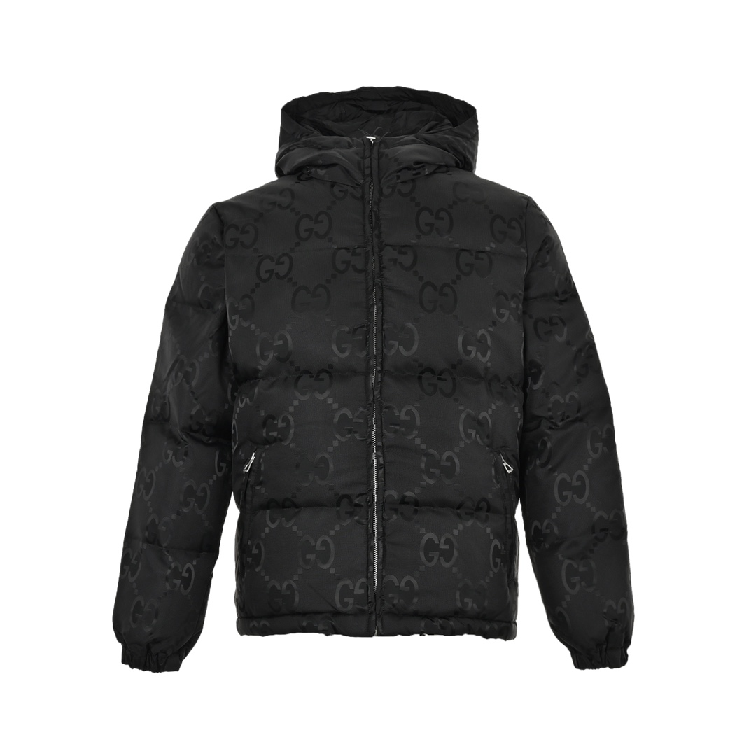 Gucci GG Nylon Canvas Down Jacket - DopestKickz