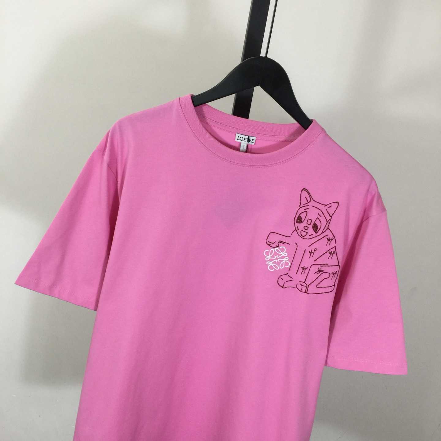 Loewe Relaxed Fit T-shirt In Cotton - DopestKickz