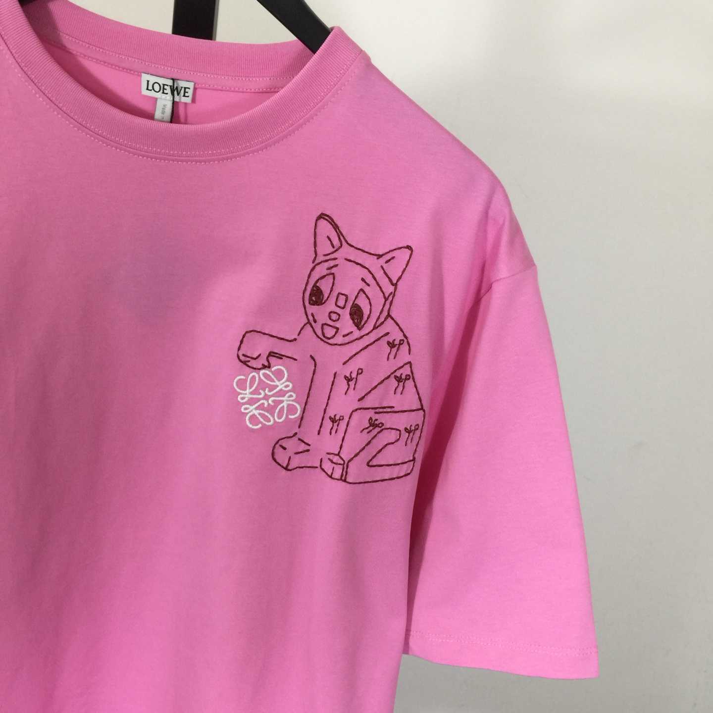 Loewe Relaxed Fit T-shirt In Cotton - DopestKickz