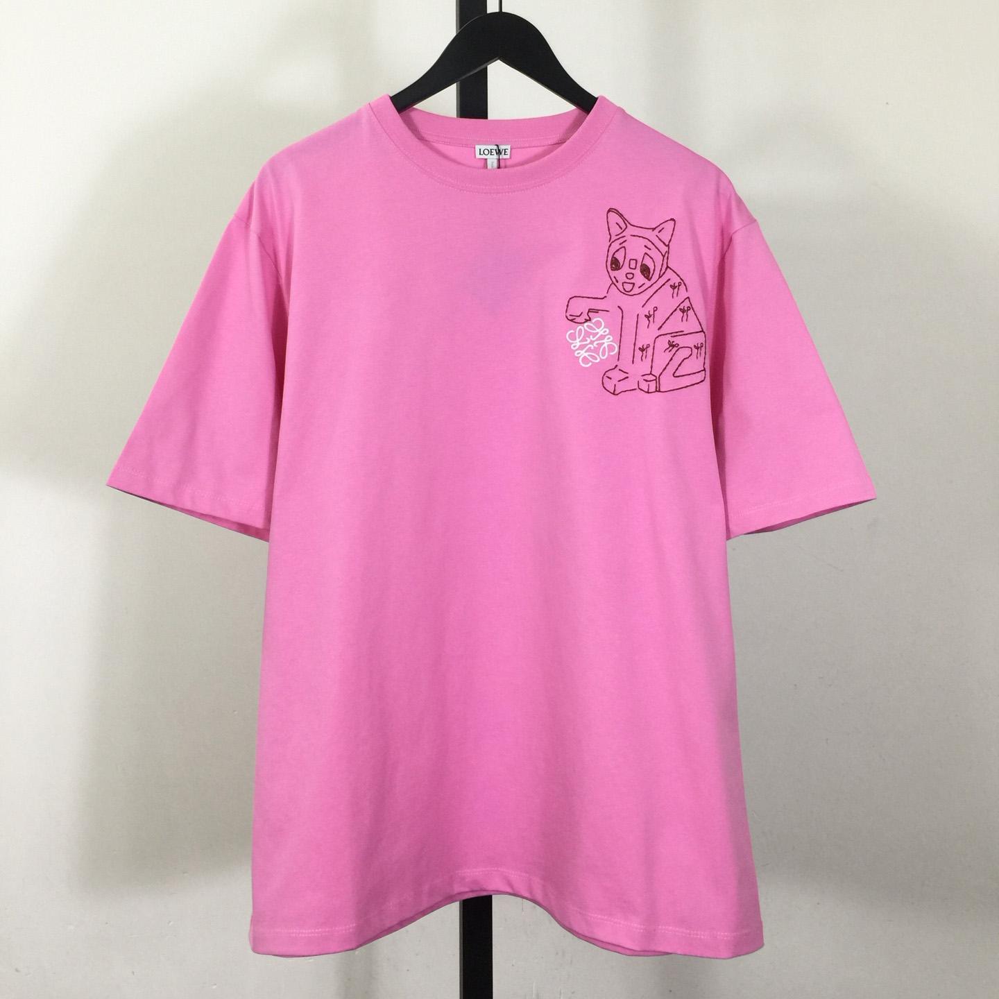 Loewe Relaxed Fit T-shirt In Cotton - DopestKickz