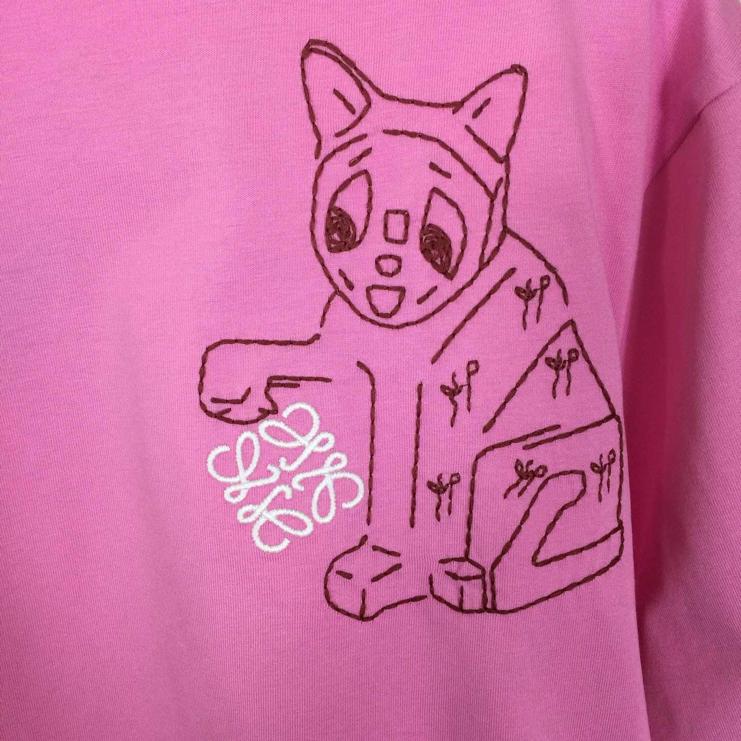 Loewe Relaxed Fit T-shirt In Cotton - DopestKickz