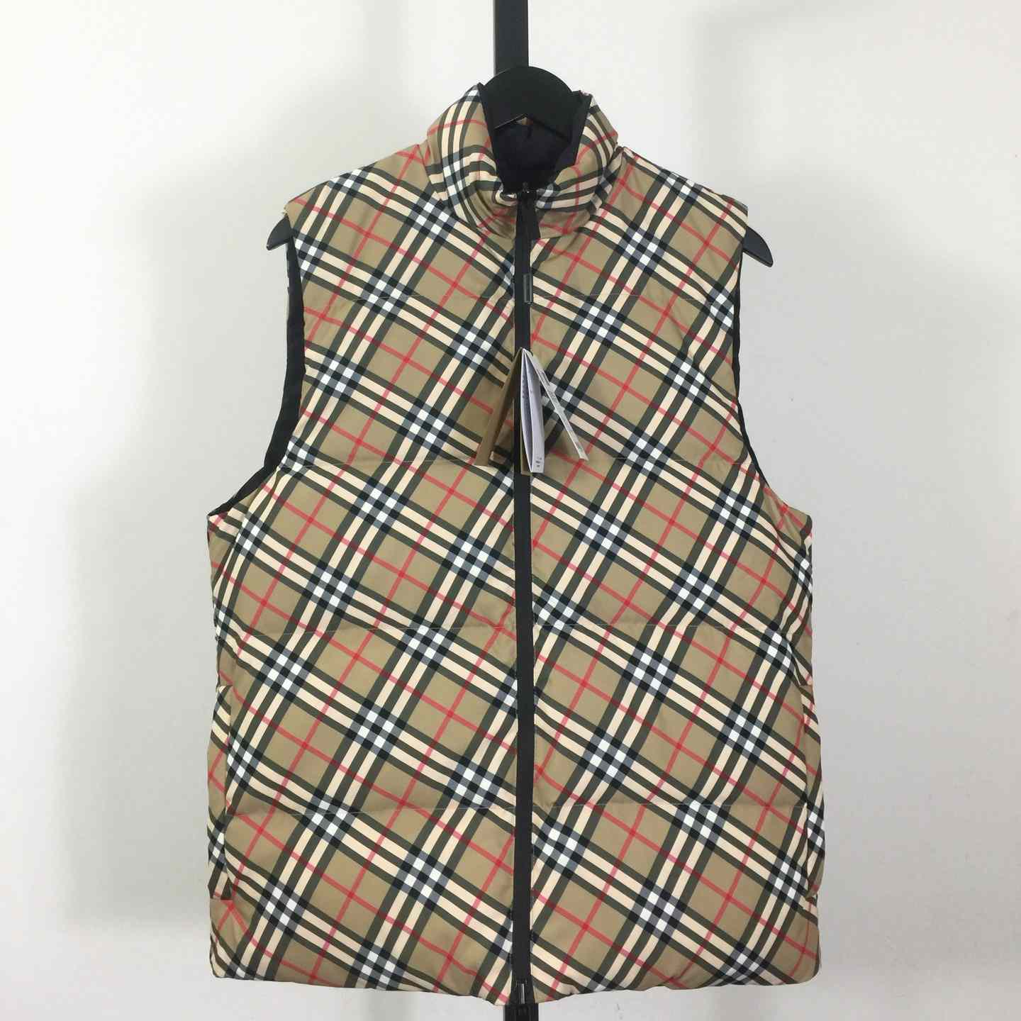 Burberry Reversible Check Puffer Gilet - DopestKickz