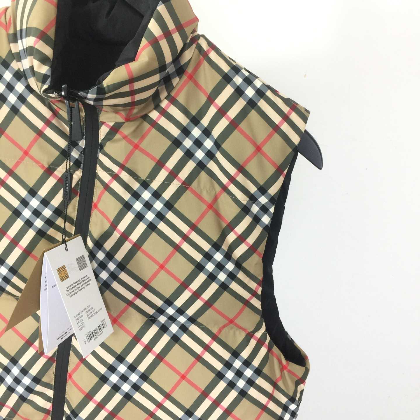 Burberry Reversible Check Puffer Gilet - DopestKickz