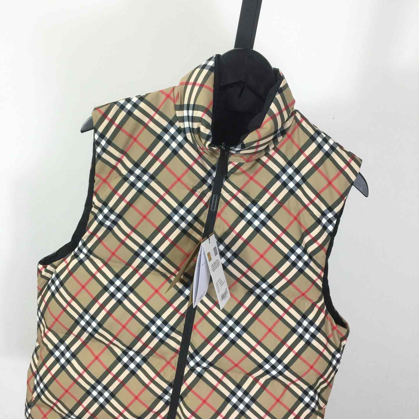 Burberry Reversible Check Puffer Gilet - DopestKickz