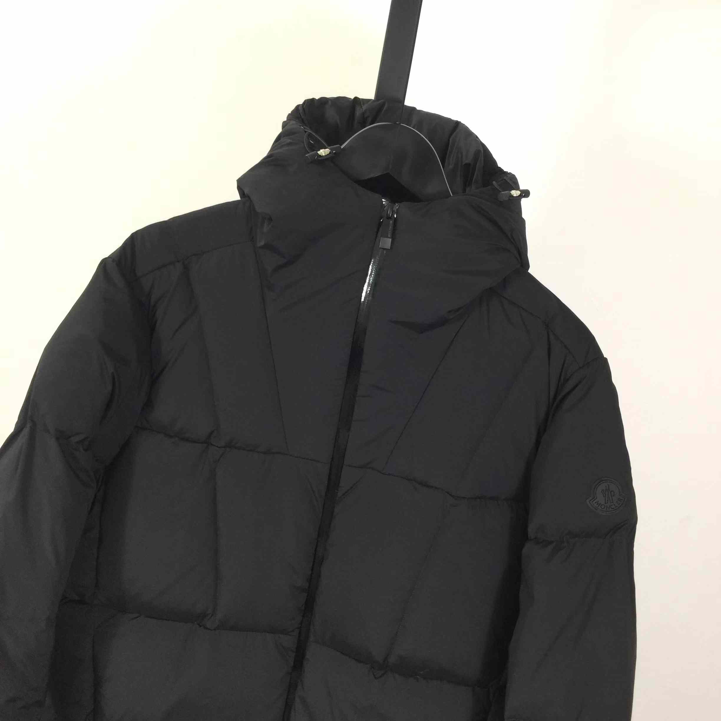 Moncler Fusain Hooded Short Down Jacket - DopestKickz