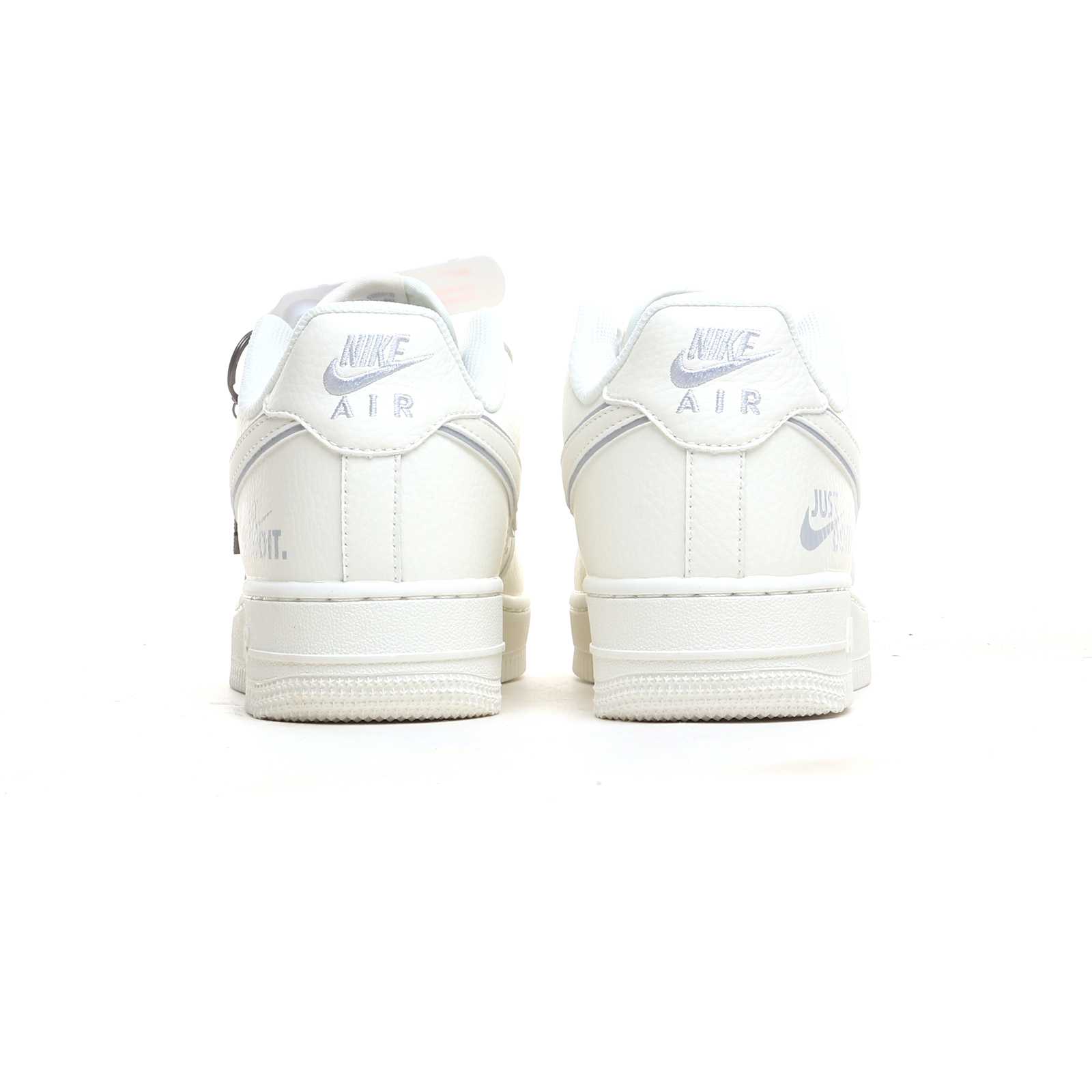 Nike Air Force 1 ’07 Low “White Silver Red-Label” CS5288-043 - DopestKickz