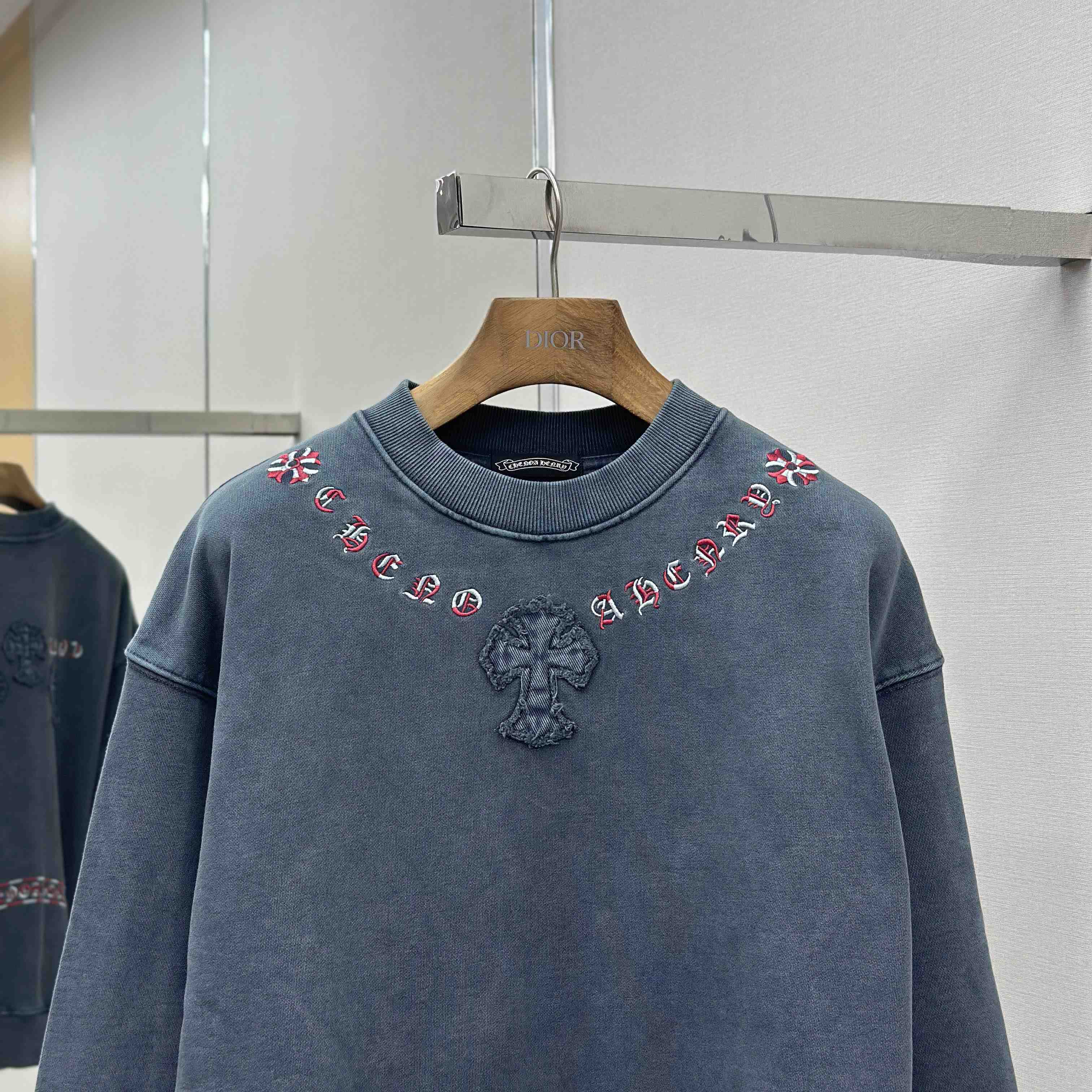 Chrome Hearts Cotton Sweatshirt - DopestKickz