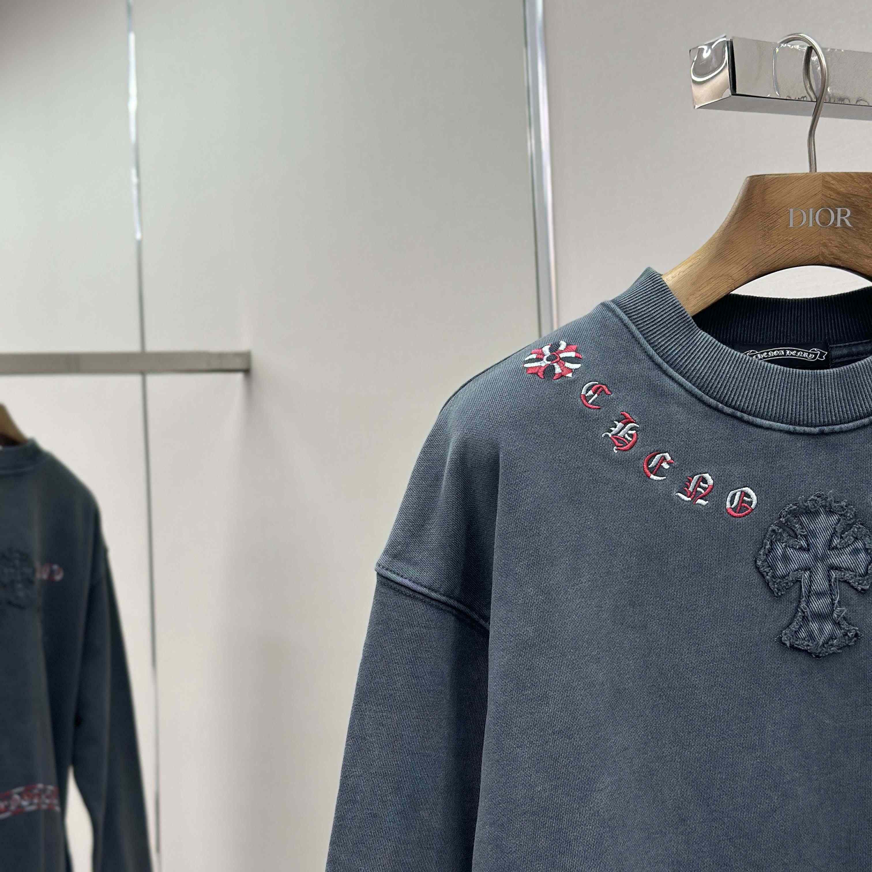 Chrome Hearts Cotton Sweatshirt - DopestKickz