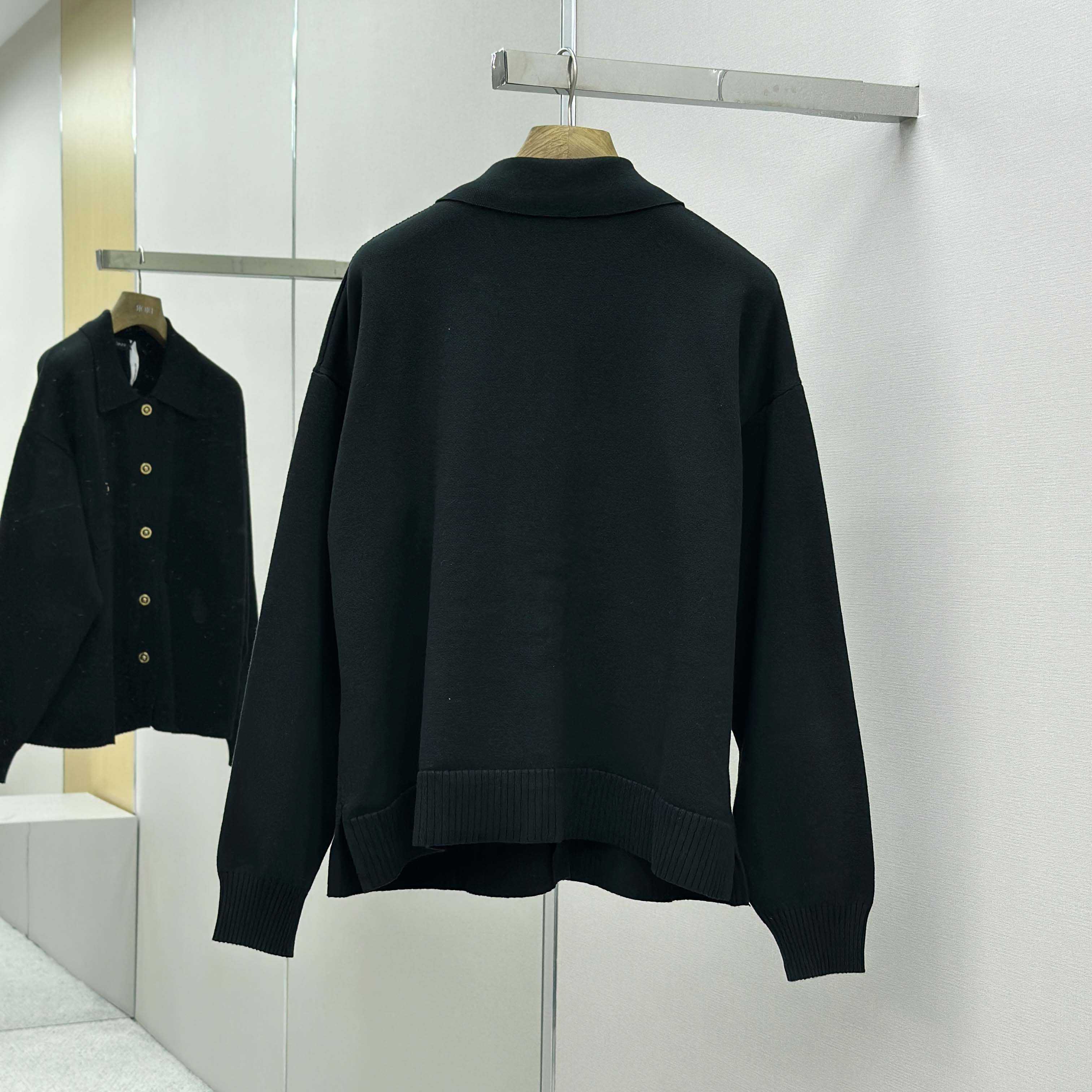 Versace Cashmere-Blend Knit Polo Cardigan - DopestKickz