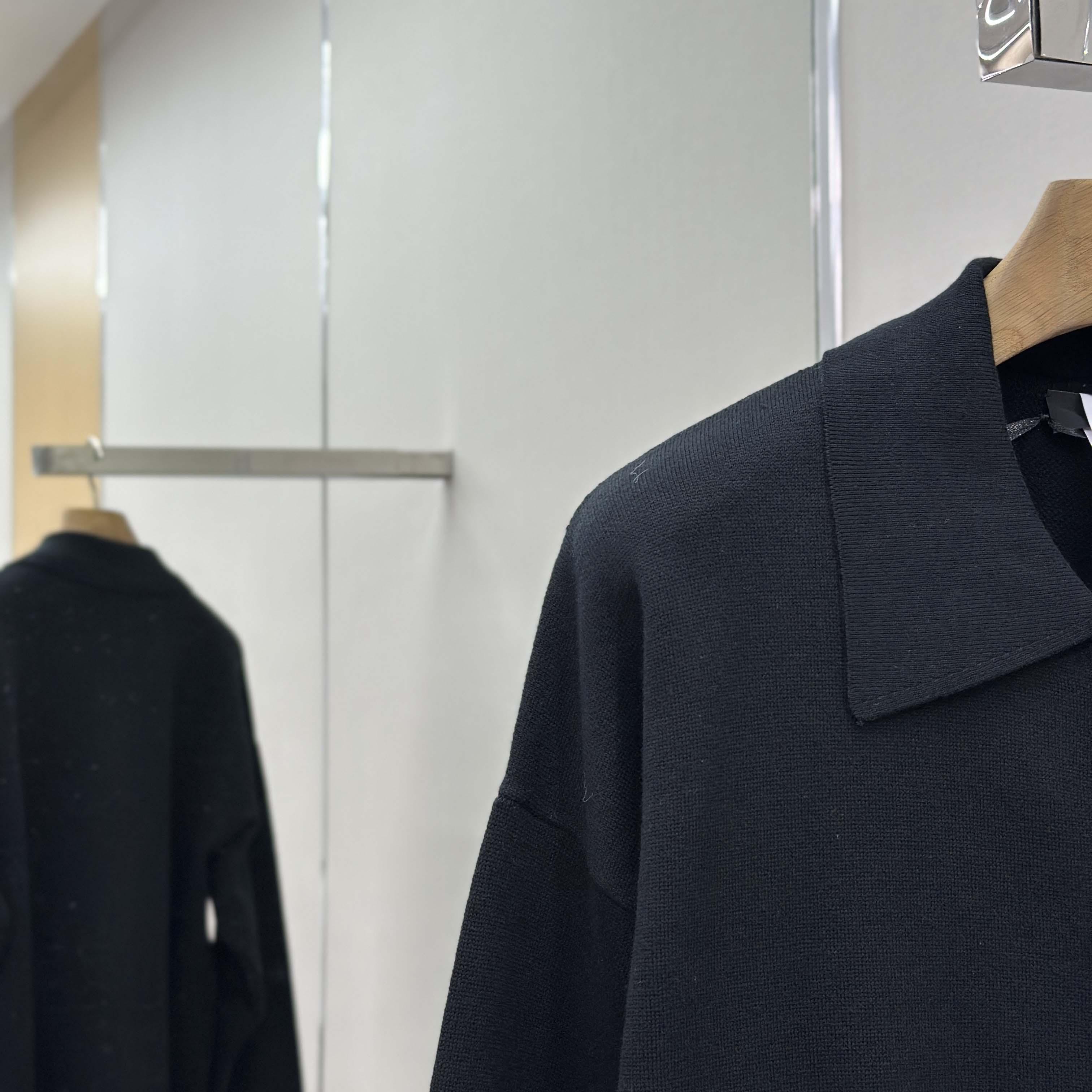 Versace Cashmere-Blend Knit Polo Cardigan - DopestKickz