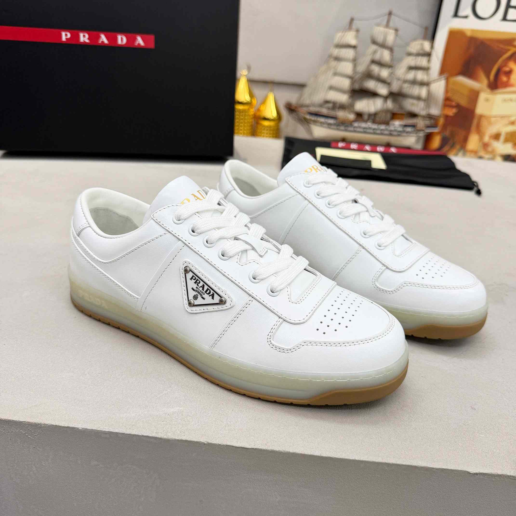 Prada Downtown Sneakers - DopestKickz
