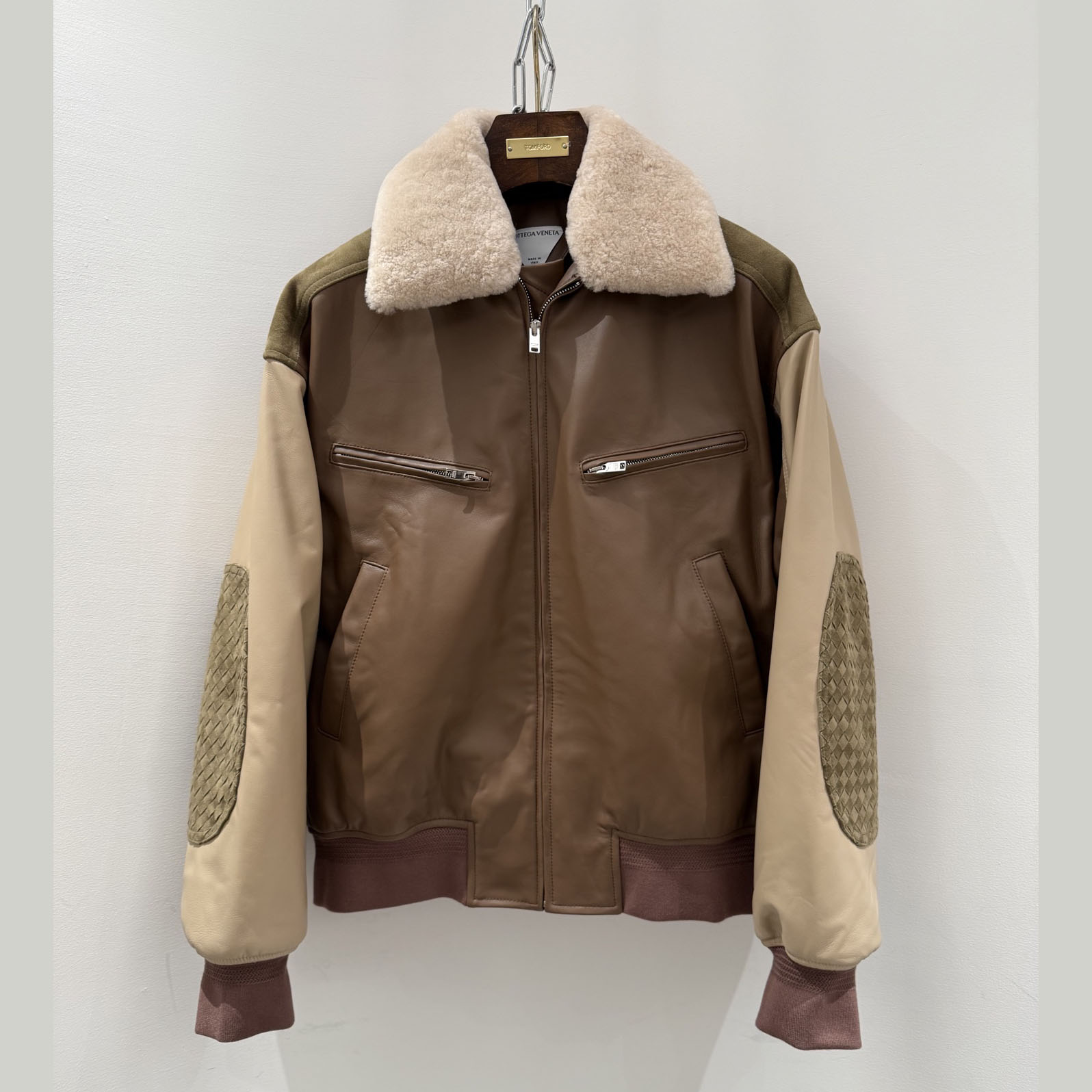 Bottega Veneta Leather Nappa Blouson - DopestKickz
