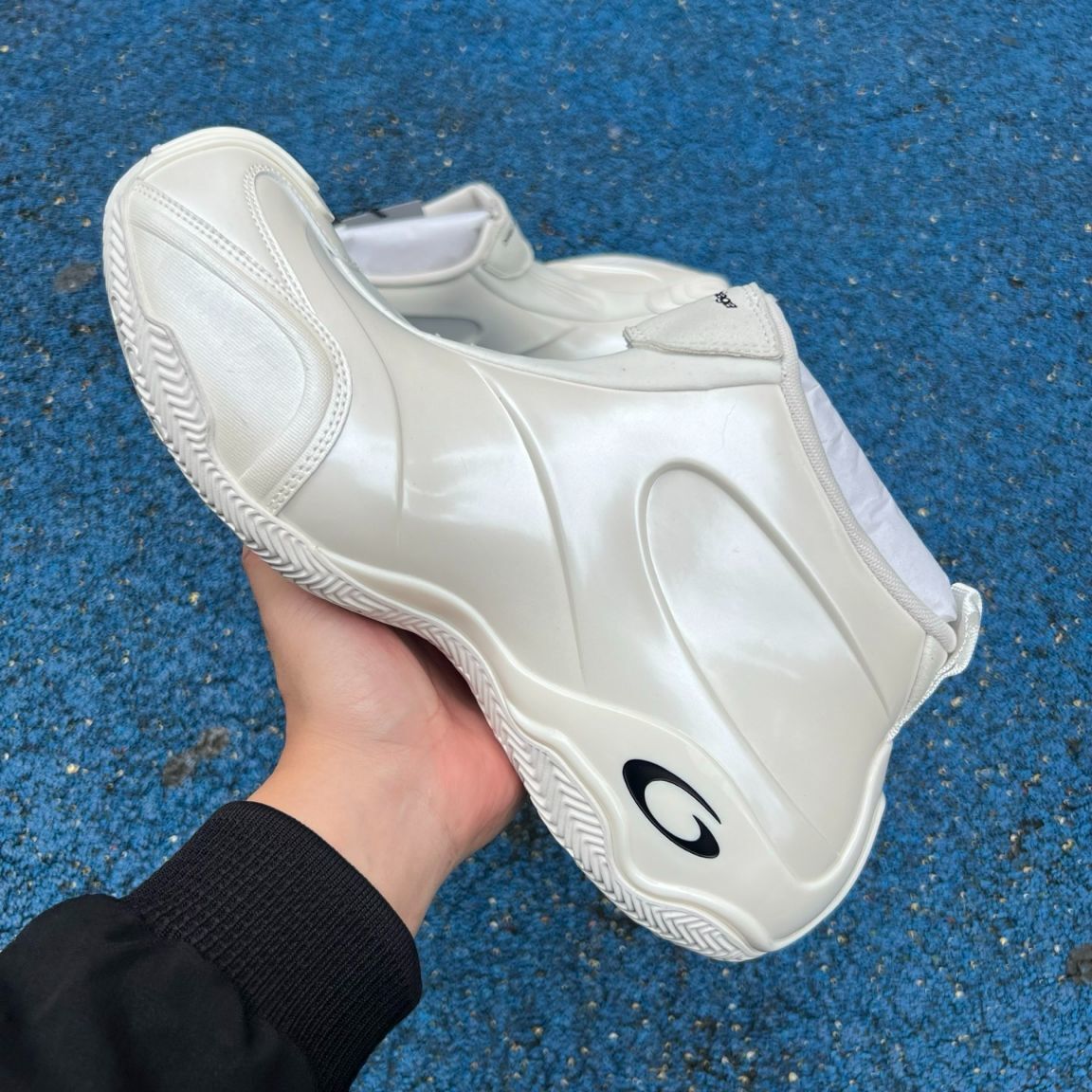 Balenciaga Basketball Sneaker In White  - DopestKickz