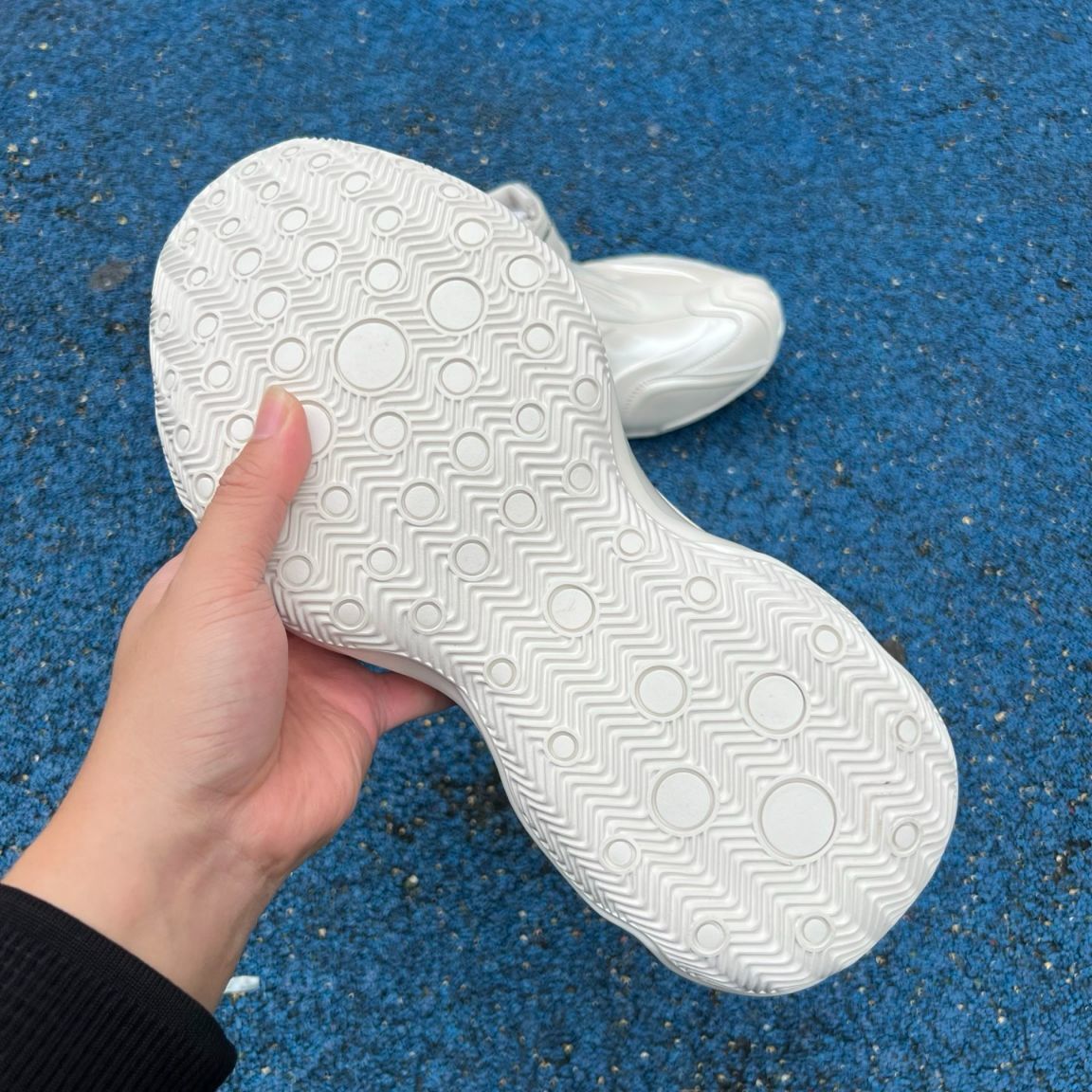 Balenciaga Basketball Sneaker In White  - DopestKickz