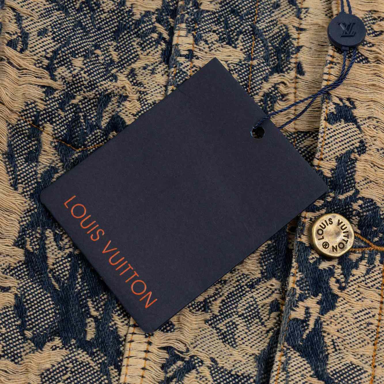 Louis Vuitton Denim Jacket - DopestKickz