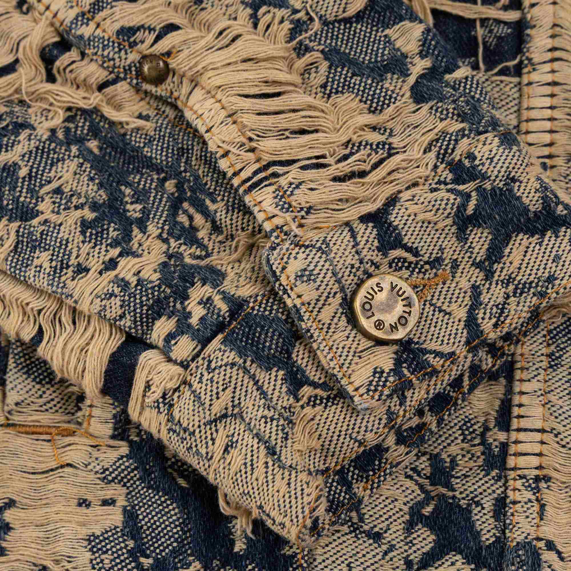 Louis Vuitton Denim Jacket - DopestKickz