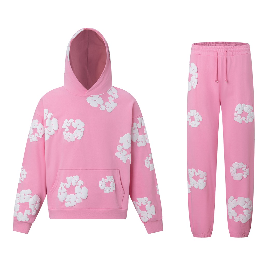 Denim Tears Cotton Hoodie And Sweatpant - DopestKickz