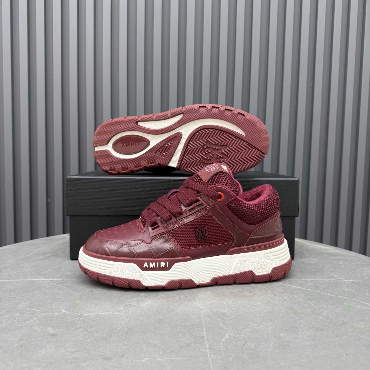 Amiri Croc Debossed Ma-1 - DopestKickz