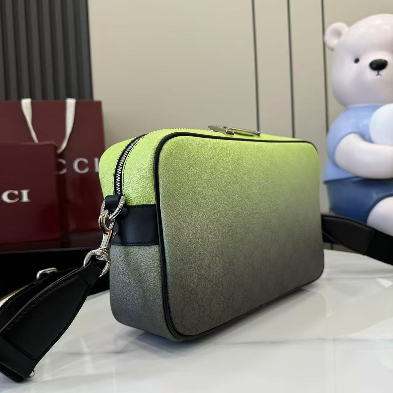 Gucci Chroma Medium Crossbody Bag - DopestKickz