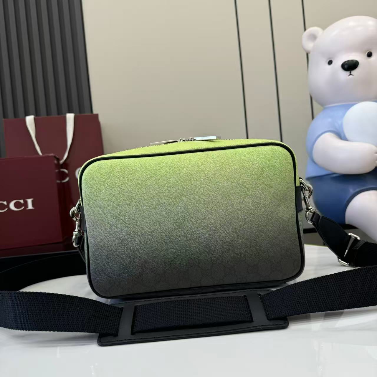 Gucci Chroma Medium Crossbody Bag - DopestKickz