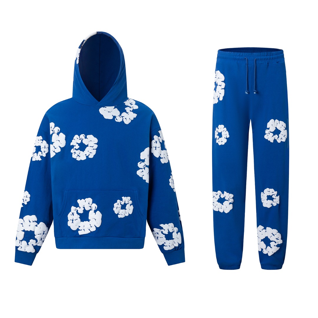 Denim Tears Cotton Hoodie And Sweatpant - DopestKickz