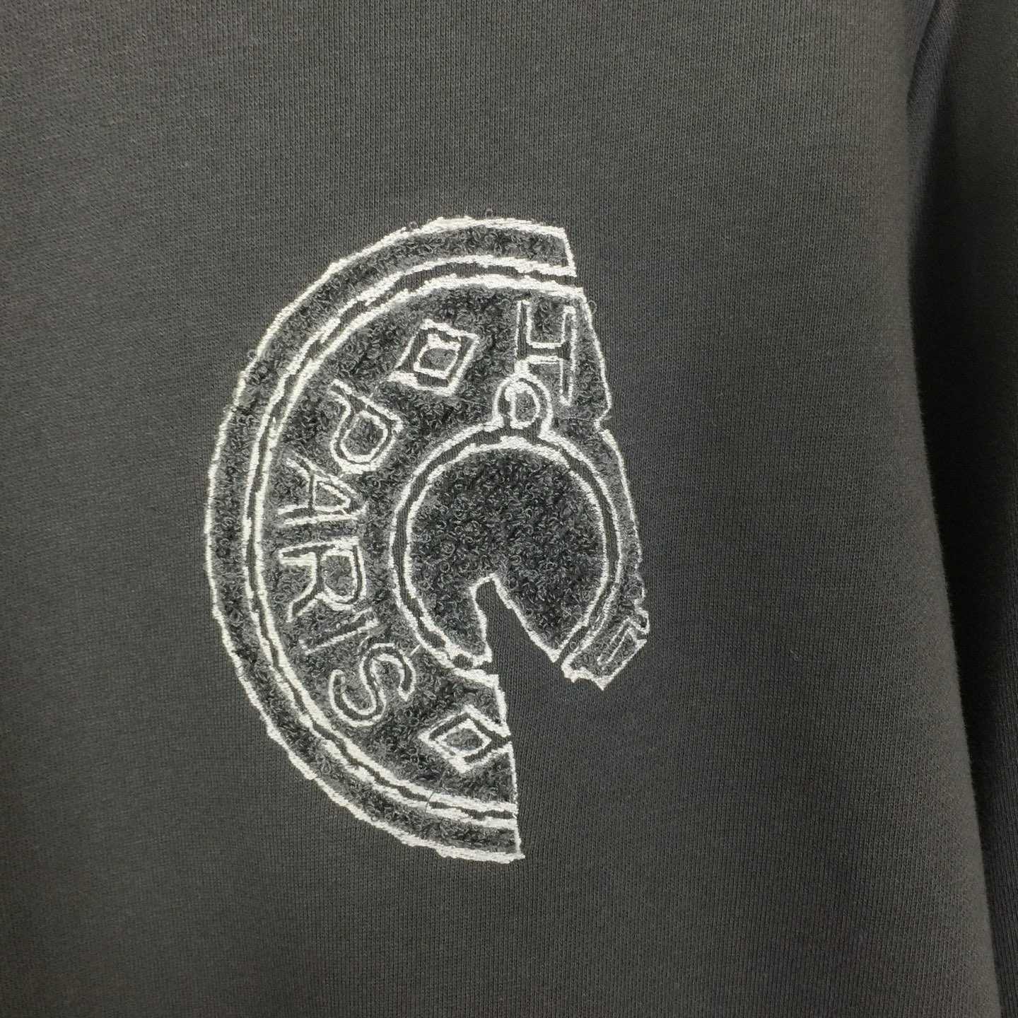 Hermes Crew-neck Embroidered Sweatshirt - DopestKickz