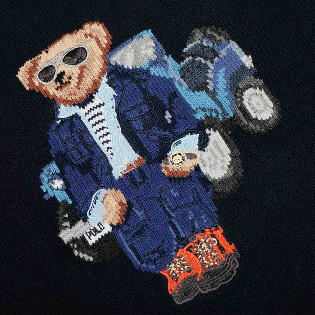 Ralph Lauren Polo Bear Cotton Sweater - DopestKickz