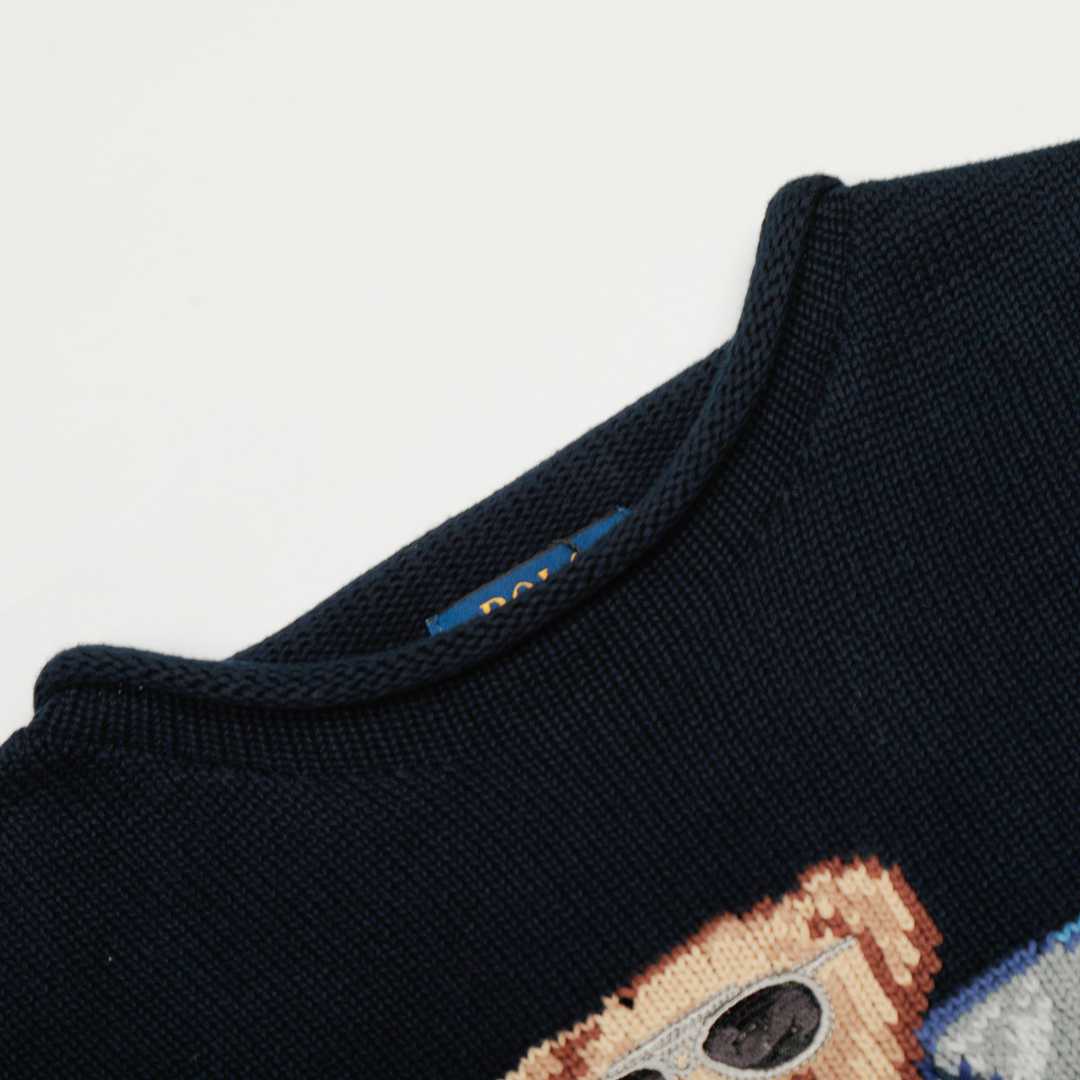 Ralph Lauren Polo Bear Cotton Sweater - DopestKickz