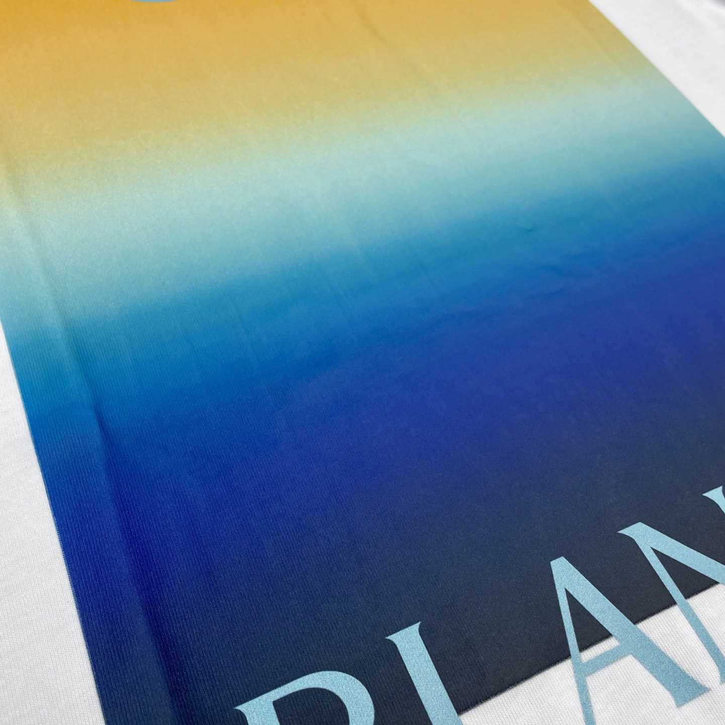 Casablanca Gradient Square Short Sleeve T-Shirt   C1102 - DopestKickz