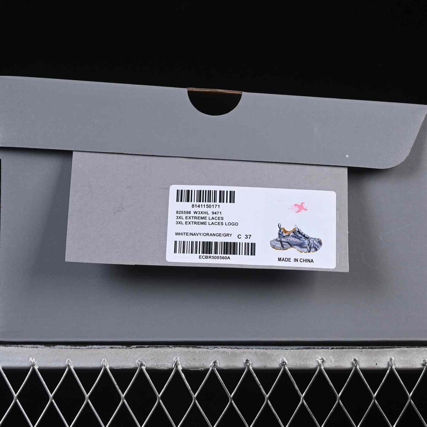  Balenciaga 3XL “White Yellow” Mesh Lace-Up Sneaker - DopestKickz